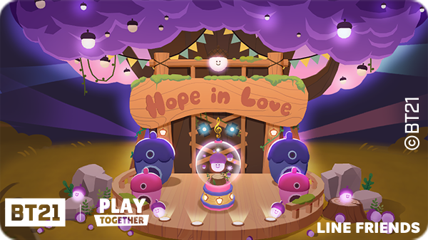 Hope in Love UNIVERSTAR BT21!