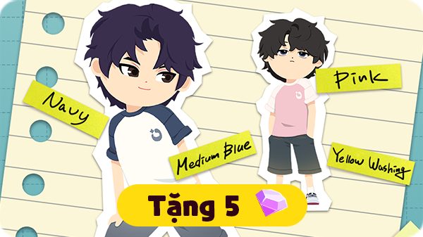 Gói Áo tay ngắn hè ORBIT raglan xanh navy