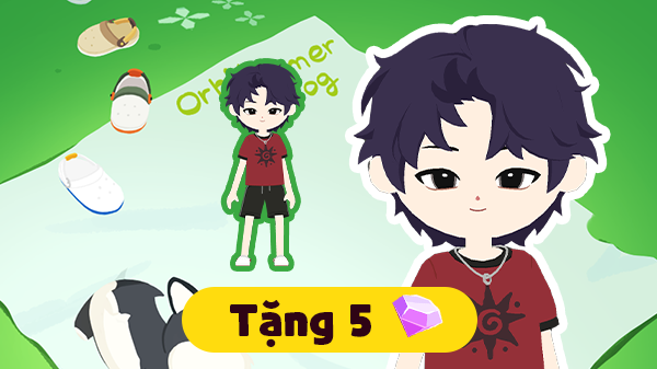 Gói Dép quai hậu ORBIT hè trắng ngà