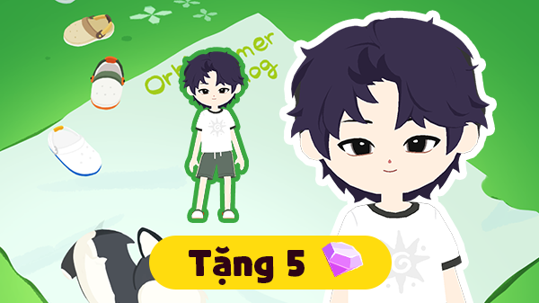 Gói Dép quai hậu ORBIT hè kaki cam