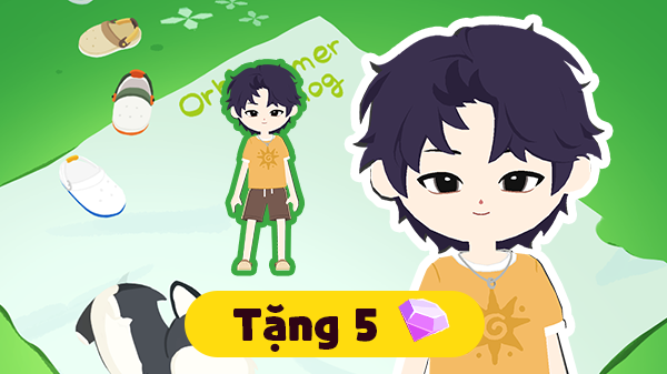 Gói Dép quai hậu ORBIT hè vàng