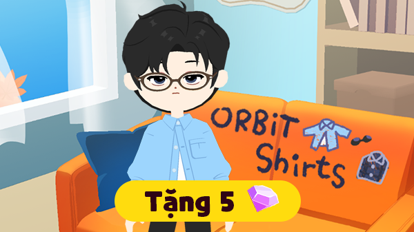 Gói sơ mi túi cơ bản ORBIT xanh da trời