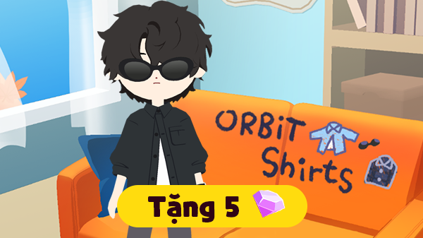 Gói sơ mi túi cơ bản ORBIT đen