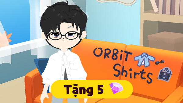 Gói sơ mi túi cơ bản ORBIT trắng