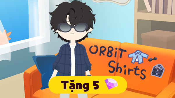 Gói sơ mi caro cơ bản ORBIT xanh navy